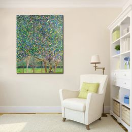 Pear Tree Gustav Klimt Canvas Art Reproduction Handmade Oil Painting Artwork High Quality