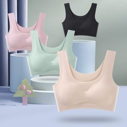 Yoga Outfit Generation Traceless Underwear Women's Ice Silk Back Sports Tank Top Bra
