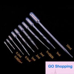 Simple Clear Disposable plastic graduated dropper Pasteur Disposable Graduated Transfer Pipettes Pipetting for School Lab 1ml 2ml 3ml 5ml 10ml