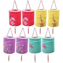 Table Lamps Paper Lantern Hanging Decor Props Simple Lanterns Decorative Folding Restaurant Bar