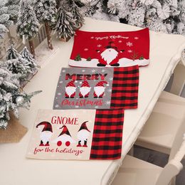 Table Napkin Christmas Decoration Napkins Placemats Tablecloth Mats Dress Up Decor For Home Festival Party Cartoon Embroidery