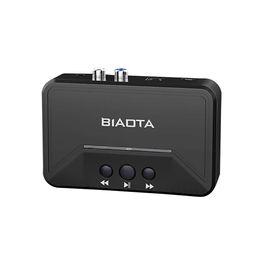 Speakers Bluetooth 5.0 Audio Receiver with Aux Rca Output Support U Disc Playing Audio Adapter for Wired Speaker Amplifier Home Stereo