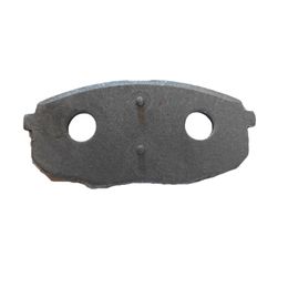 FRONT metal support customized Various models disc brake pads steel back automotive hardware stamping parts