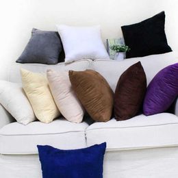 Cushion/Decorative Cushion Cover Solid Colour Case Decor Sofa Throw Room Cover Decorative