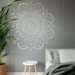 Sets Large Size Mandala Decals Vinyl Home Decor for Living Room or Bedroom Wall Sticker Vinyl Indian Boho Style Murals Wallpaper A871