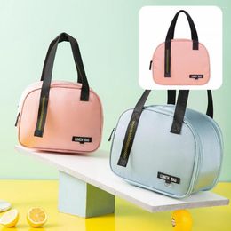 Dinnerware Sets Fine Stitching Lunch Box Carrier Super Large Capacity Leak Proof Useful Insulated Bag Container Pouch