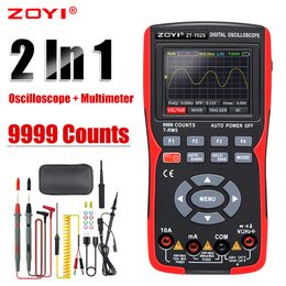 Multimeters 2 In 1 Digital Oscilloscope Multimeter Real-time sampling rate 48MSa/s True RMS 1000V Professional Tester with 2.8" screen 230629