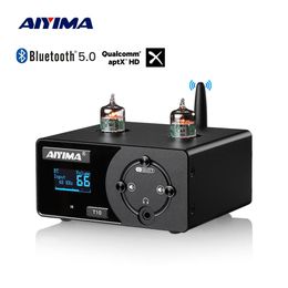 Connectors Aiyima Audio T10 Aptx Bluetooth Headphone Amplifier Decoder Hifi Home Theatre Usb Dac Coaxial Opt Pcusb Mini Amp Remote Control