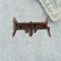 Brooches High Quality Death Angel Rock Band Enamel Pin Vintage Music Badge Fan Collectible Medal Jewelry Gift Fashion Accessory