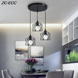 Pendant Lamps Nordic Industrial Lamp Modern Iron Art Light Kitchen Lighting Restaurant Bar Coffee Shop Hanging Fixtures