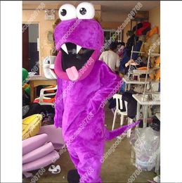 New Adult Character purple monster Mascot Costume Halloween Christmas Dress Full Body Props Outfit Mascot Costume