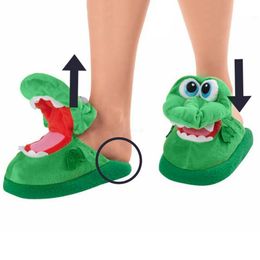 Slippers Y Winter Warm Indoor Slippers Shoes Funny Winter House Slippers Open Mouth Unisex Shoes Shaped Carpet Slippers 230629