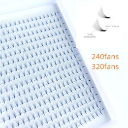 False Eyelashes Handmade Premade Fans Short Base Lashes Loose Pre Made 10d Volume Korean Suppliers