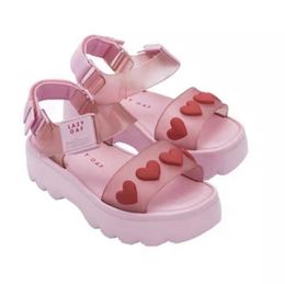 Sandals Jelly Shoes Wavy Soled Muffin Ladies Fashion Retro Sandals Trend Everything