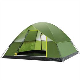 2023 Outdoor Supplies 6-8 Person Decker tents for Camping Double Door Breathable sun shelter Tent beach big