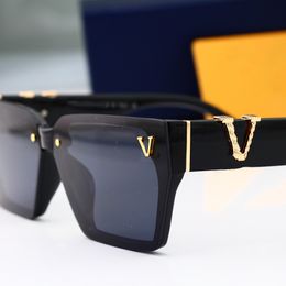 Luxury Designer Sun Glasses Men Women Sunglasses Glasses Fashion Classic Leopard UV400 Eyewear Goggle with Box Frame Travel Beach Sunglasses 5 Colours 9322