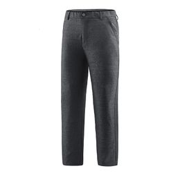 Men's Pants 2023 Spring and Autumn Long Black Versatile Casual Straight Fit Business Sports 230630