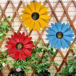 Other Home Decor Flower Art Decorations Metal Hanging Flower Hanging Ornament For Bathroom Living Room Garden Yard Home R230630