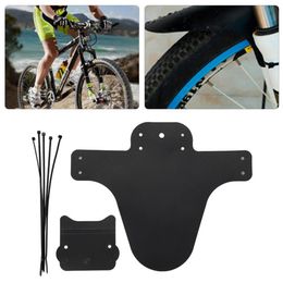 Bike Mud Baffle MTB Mud Guard Front Tire Wheel Fenders MTB Road Cycling Front Mud Baffle Fix Gear Wings for Bicycle Accessories