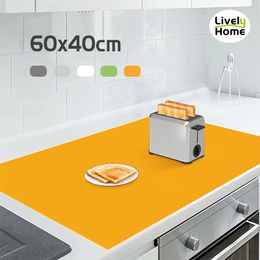 Mats Pads Large Silicone Placemat 1mm Kitchen Table Mat Baking Dough Kneading Pastry Countertop Dining Dish 60x40 Heat Resistant Pad 230629