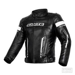 Men's Jackets PU Leather Motorcycle Jacket Men Motocross Jacket Moto Riding Racing Jacket With Removeable Linner For 4 Season S-4XL 230928