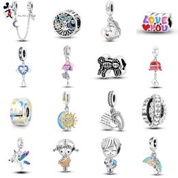 925 sterling silver charms for women Jewellery beads Sun Moon Star River Pendant