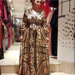 african dresses for women african clothes africa dress print Loose long sleeves Dashiki ladies clothing ankara plus size251e