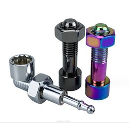 Smoking New Small Pipe Hot Selling Portable Detachable Screw Metal Pipe Set