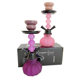 DHL free small size portable pumpkin hookah shisha sets