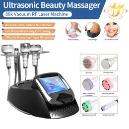 Slimming Machine 6 In 1 Bio Cavitation Body Shaping Radio Frequency Face Lifting Machine For Spa Slimming Loss Weight Equipment