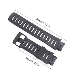 1set Soft Rubber Watch Band Metal Buckle Wrist Strap for Suunto X-lander Smart Watch Accessories Kit H0915241b