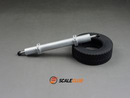 Scaleclub Model For Tamiya 1/14 Truck Trailer Trailer Trailer Axle Bearing No Power Axle