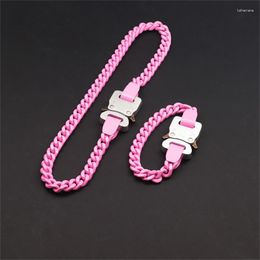 Charm Bracelets ALYX Ceramic Lacquer Bracelet Necklace Colorless Suitable For Men And Women To Wear