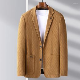 Men's Suits 2023 High-end Handsome Fashion All-match Banquet Slim Casual Jacket Suit Boutique Business Blazer
