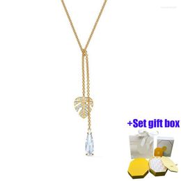 Chains VHigh Quality Necklace With Original Engraved Woman Fashion Jewelry Gift Party