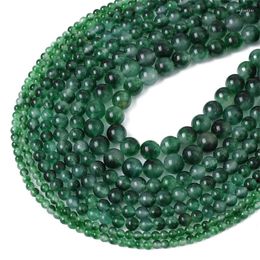 Pendant Necklaces 40/50/65/90Pcs/Bag High Quality 4/6/8/10mm Approx 38cm Grenn Jade Natural Stone Beads For Necklace Bracelet DIY Jewellery