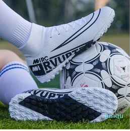 Men Kids Football Turf Soccer Shoes Boy Cleats Training Sport Sneakers Mens Drop 230721