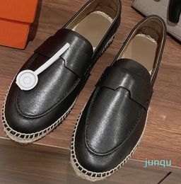 dress shoe leather sole with natural rubber insert New Leisure Comfort Flat loafers spring autumn brand leather chamois loafer high quality