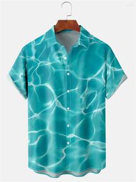 Men's Casual Shirts 3D Printed Mushroom Graphic Shirt Men Women Clothing Summer Hawaiian Vacation Beach Lapel Blouse Short Sleeves Tops
