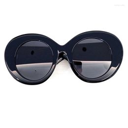 Sunglasses Round For Women 2023 Fashion Sun Glasses Brand Designer Eyewear High Quality Eyeglasses UV400