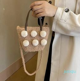 Kawaii Small Plush Shoulder For Women Mini Handbags Purse Cute Soft Faux Fur Top Handle Bag Ladies Fluffy Crossbody