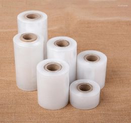 Gift Wrap 1 Roll Transparen Plastic Film Stretch-wrap Clear Packing Paper Goods Packaging Craft Wrapping 1PCS