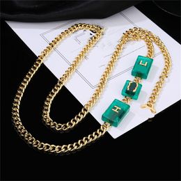 Chokers Designer C Pendant Necklaces Letter Pearl Gold Necklace Women Double Jewellery CCity Woman 5645