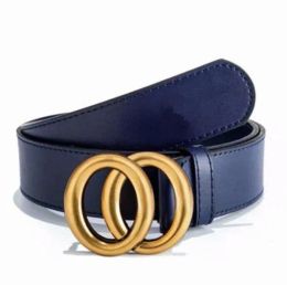 Men Designer GGlies Belt Classic fashion casual letter smooth buckle womens mens leather belt width 3.8cm with orange size 105-125cm
