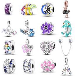 925 Sterling Silver charm Bracelet beads charms Boxing Glove Pendant