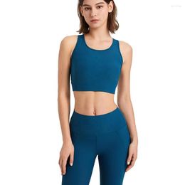 Active Sets Women Compression Soft Quick Dry Comfort Open Back Ribbed Yoga Wear Solid Color Outdoor Running Bike Exercise Set