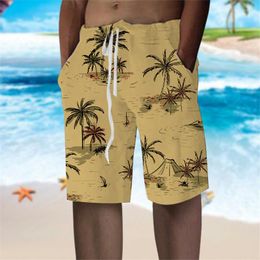 Men's Shorts Swimwear Guangdong Summer Fallow Acetate Animal Beach Board Swimming Men Sale