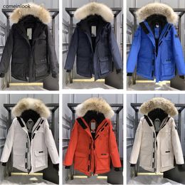 Designer Canadian high quality Mens parka Puffer jacket Womens down jackets Winter Thick Warm Coats Windproof Embroidery Letters Streetwear Outerwear gooses down