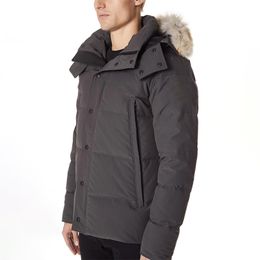 Best Quality Wyndham Parka Black Label Men Down Parkas Jackets Coats Winter Warm Outdoor Puffer Jacket Mens Vestes Manteaux Usa Canadian Popular Designer Coats