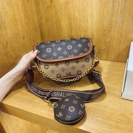 counter model 2023 high-end sense old flower fashion single shoulder small square versatile chain crossbody portable bag for women Inventory 769